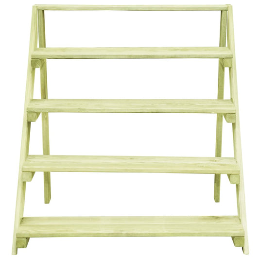 vidaXL Ραφιέρα Φυτών 80 x 80 x 80 εκ. από Εμποτισμένο Ξύλο Πεύκου