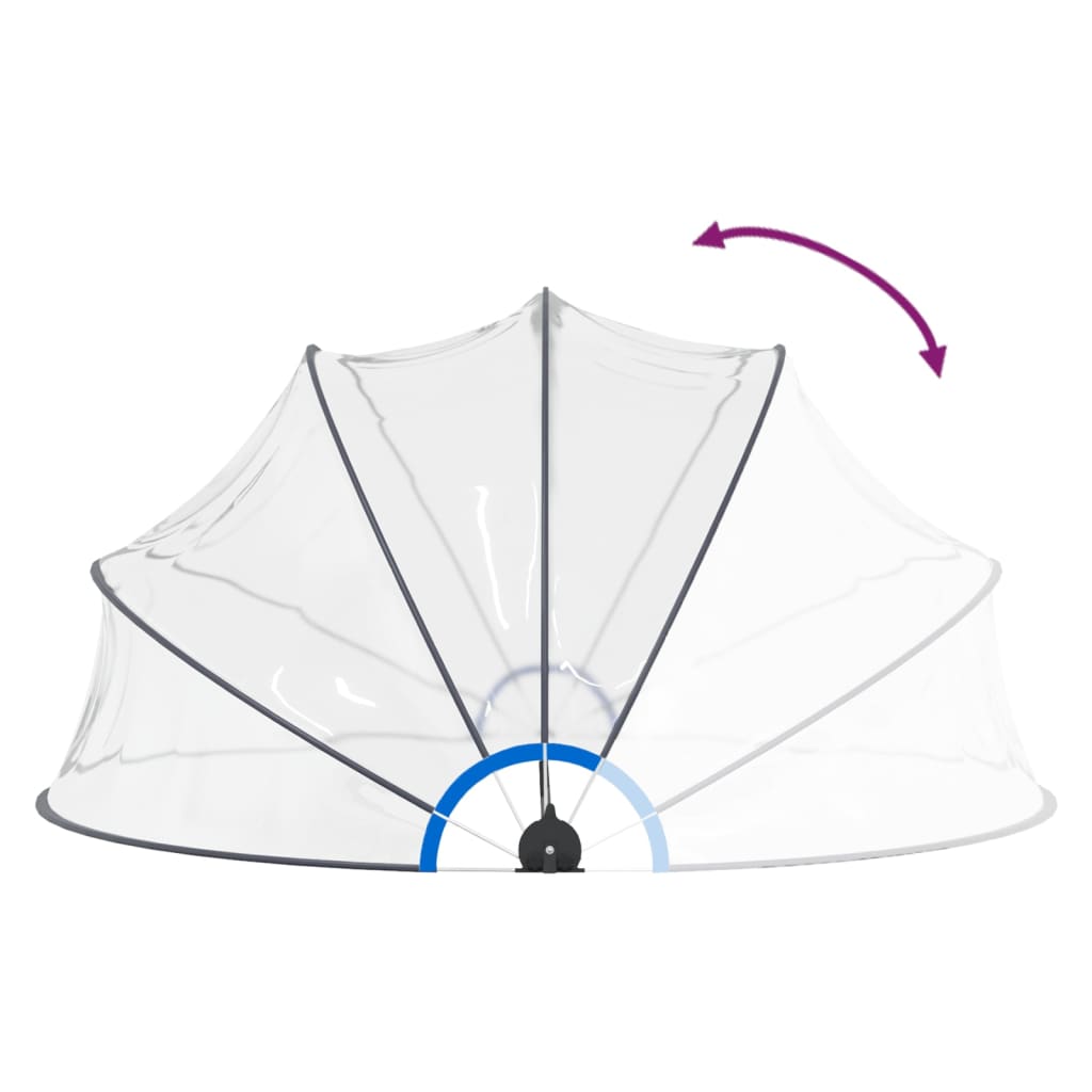 vidaXL Προστατευτικό Κάλυμμα Πισίνας 440 x 220 εκ.