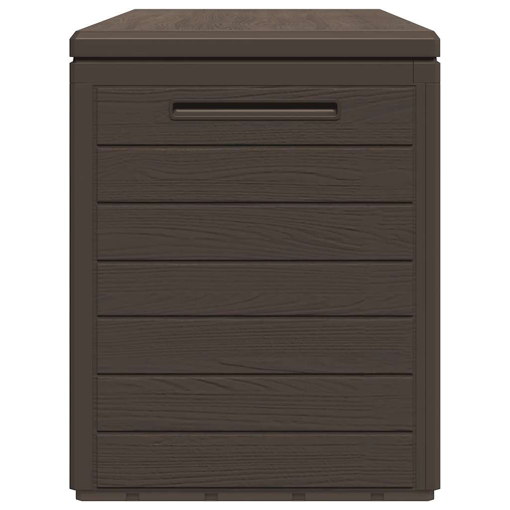 vidaXL Μπαούλο Αποθήκευσης Κήπου Καφέ 116 x 44 x 55 εκ.
