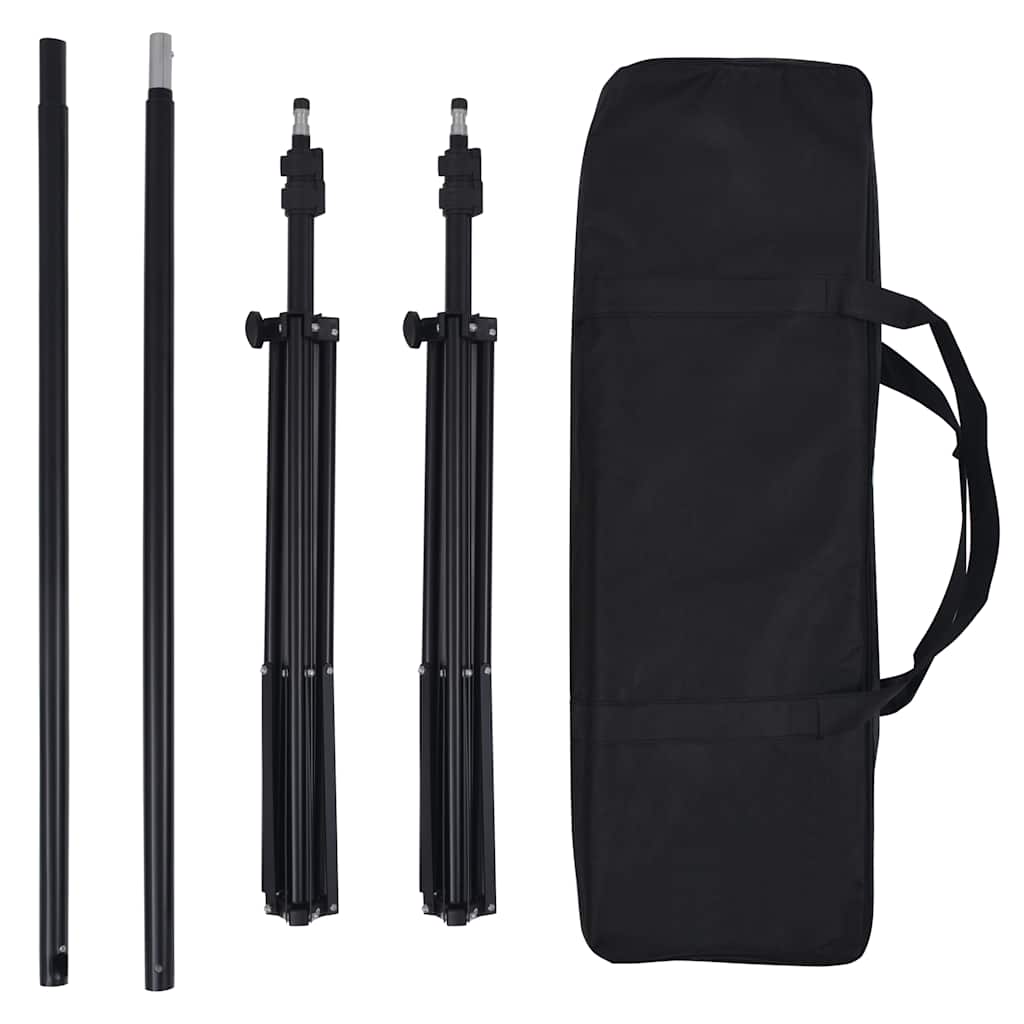 vidaXL Κιτ Στούντιο Φωτογράφισης με Φόντα, Λαμπτήρες και Ομπρέλες