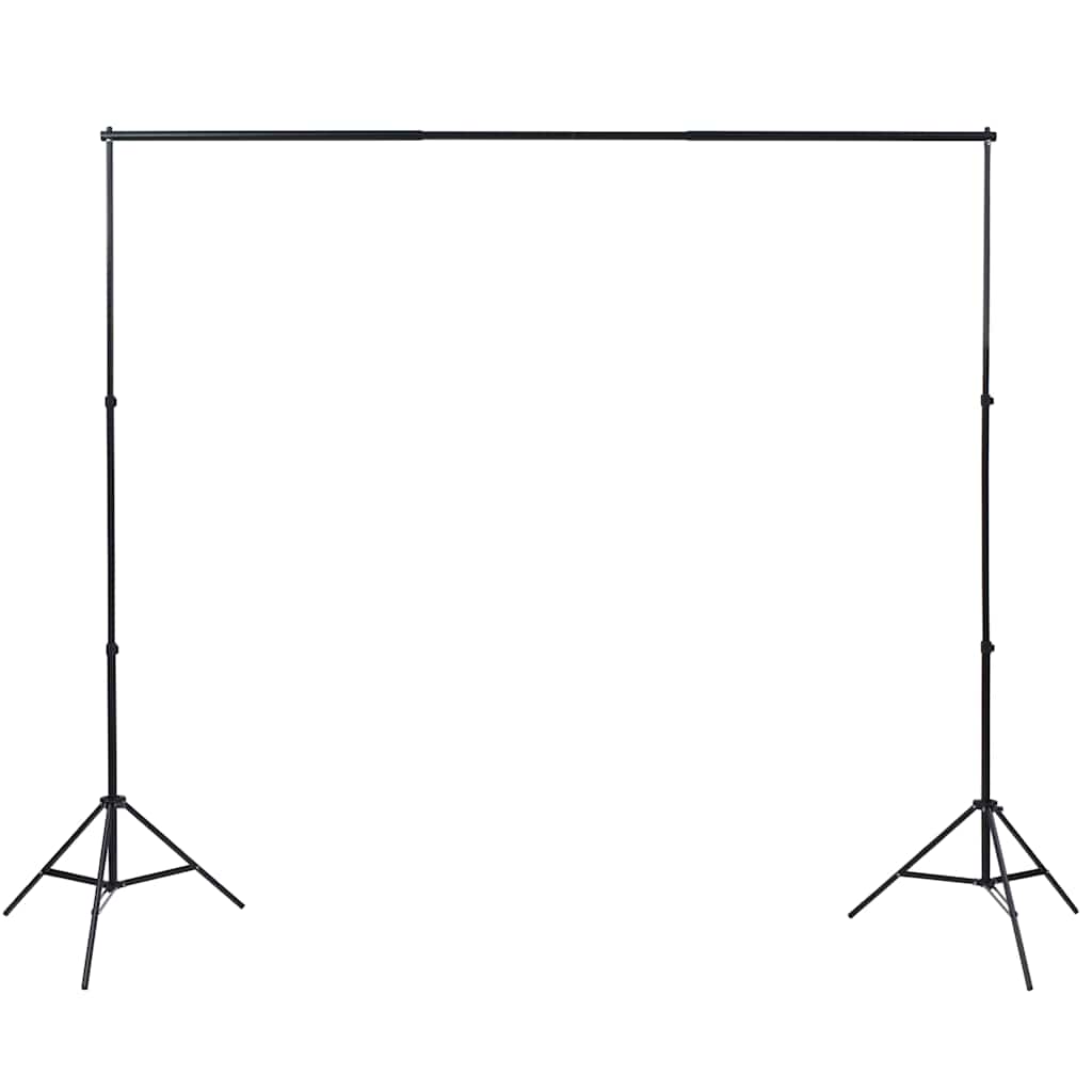 vidaXL Κιτ Στούντιο Φωτογράφισης με Φόντο και Softbox