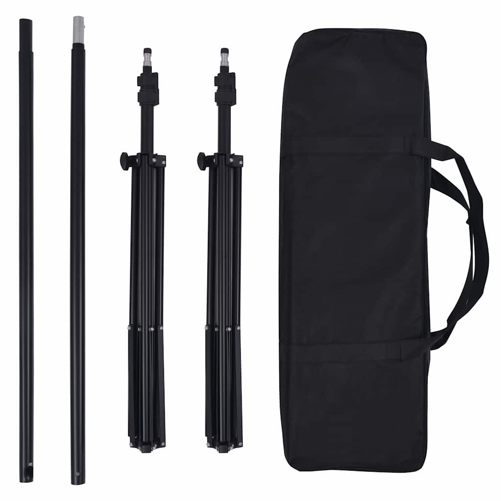 vidaXL Κιτ Στούντιο Φωτογράφισης με Φόντο και Softbox