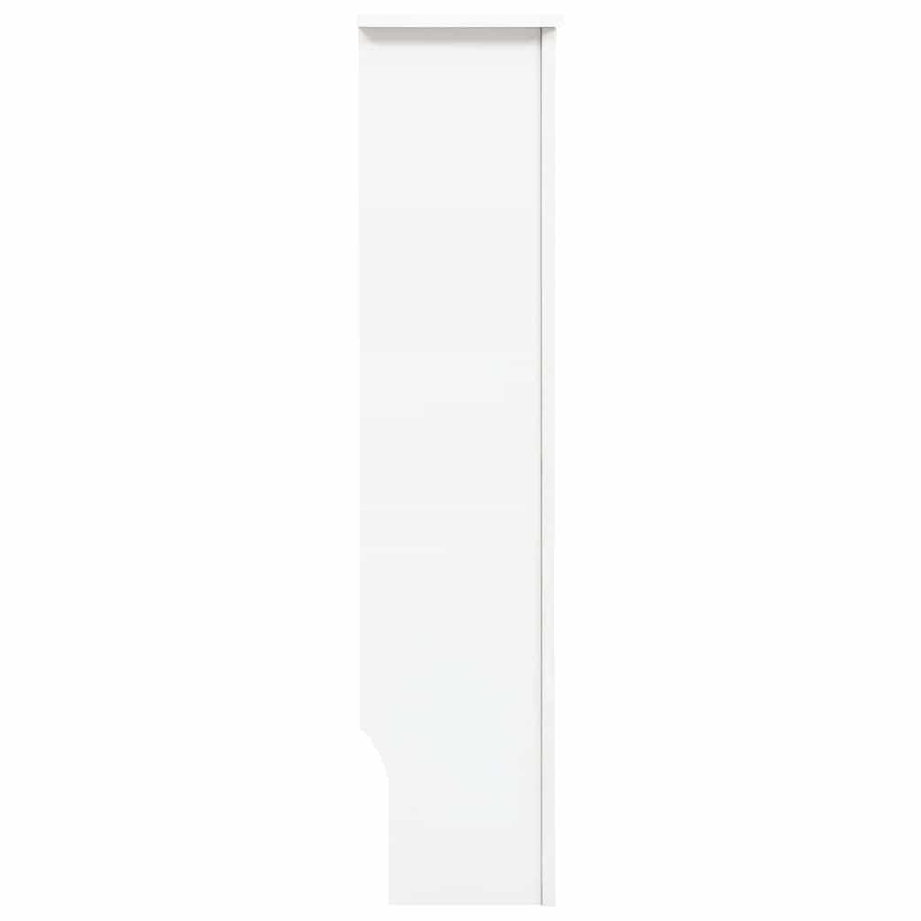vidaXL Καλύμματα Καλοριφέρ 2 τεμ. Λευκά 112 x 19 x 81,5 εκ. από MDF