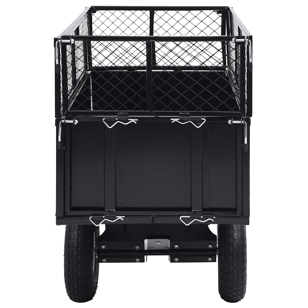 vidaXL Τρέιλερ με Ανατροπή για Χλοοκοπτική Μηχανή Φορτίο 150 κ.