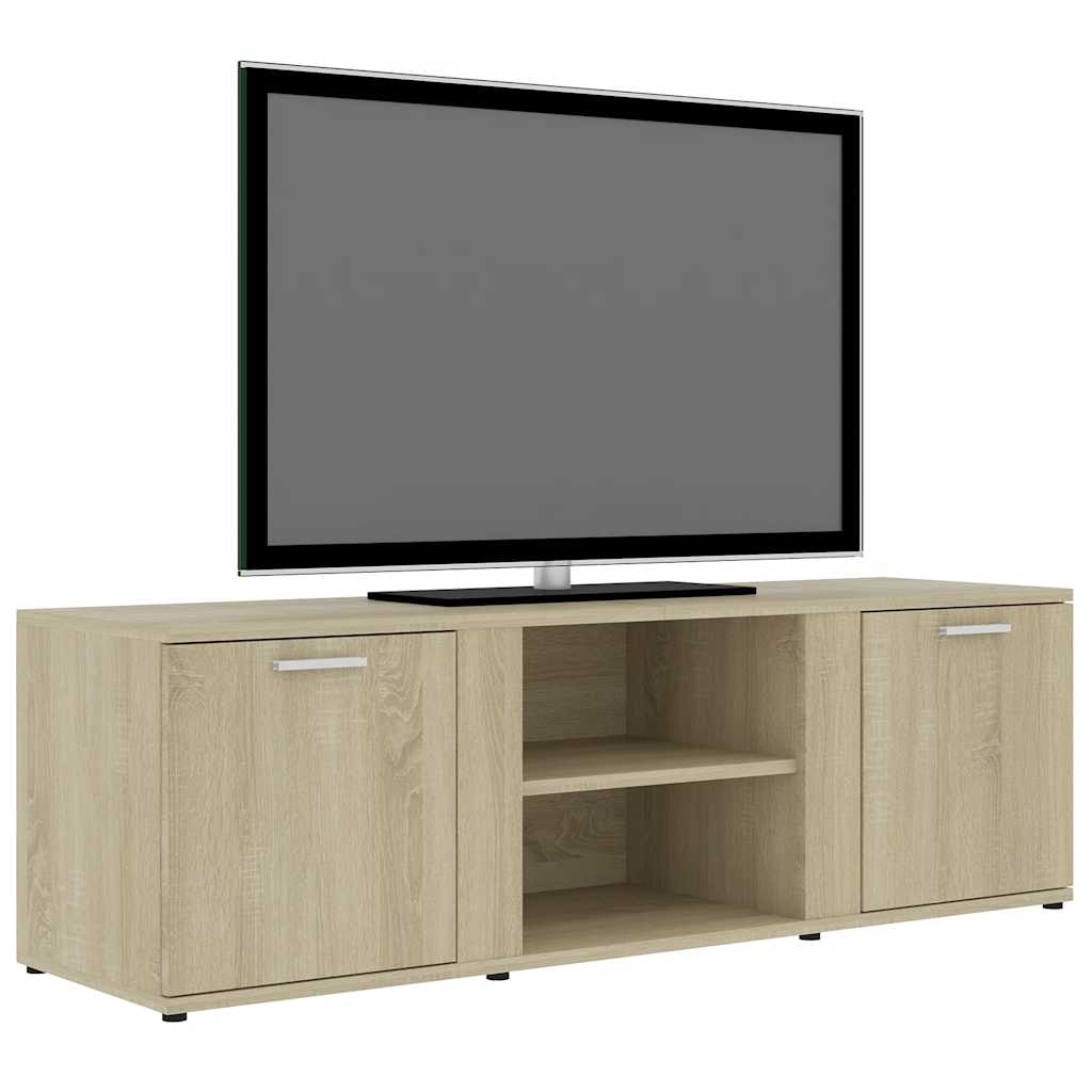 vidaXL Έπιπλο Τηλεόρασης Sonoma Δρυς 120 x 34 x 37 εκ. από Επεξ. Ξύλο