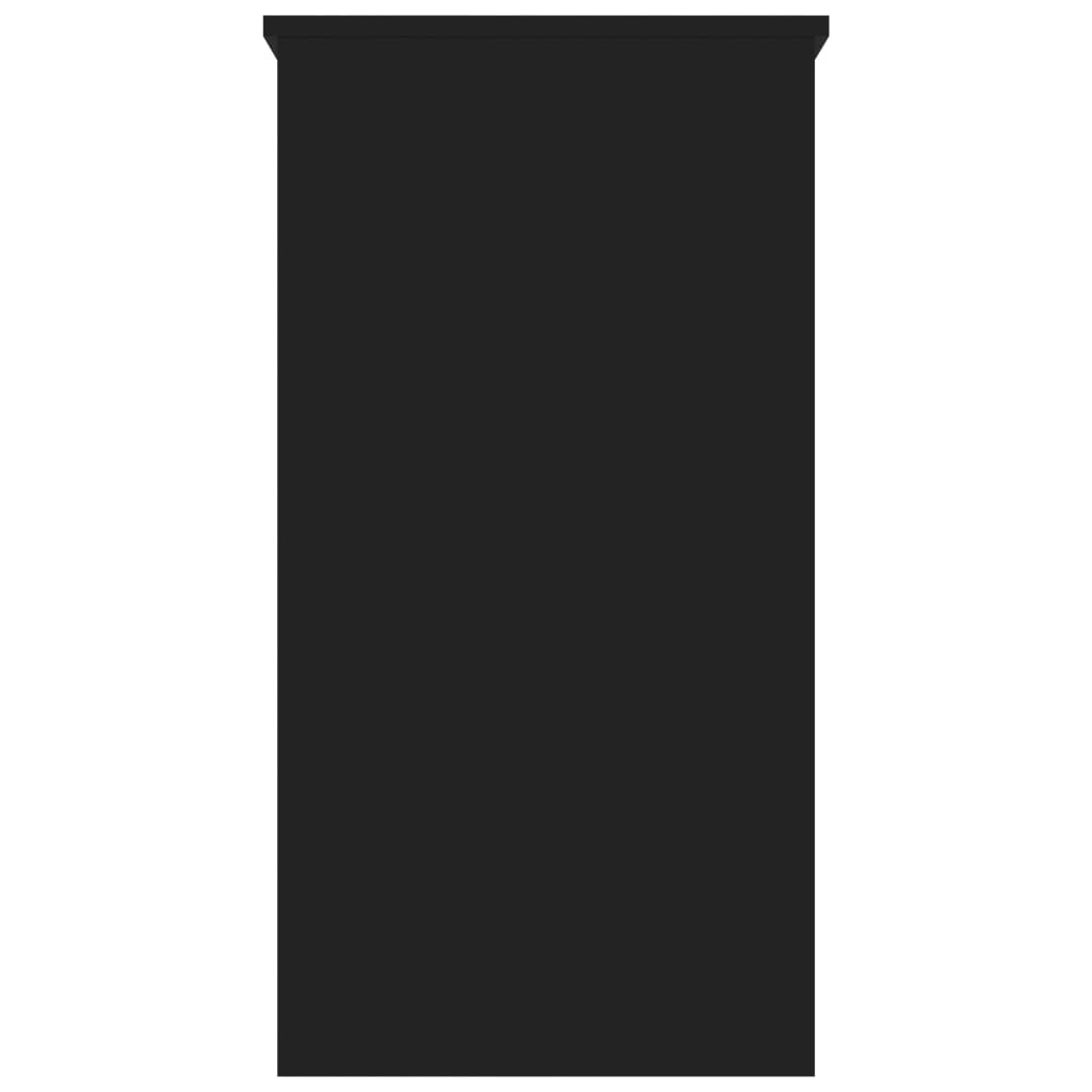 vidaXL Γραφείο Μαύρο 80 x 40 x 75 εκ. από Επεξ. Ξύλο