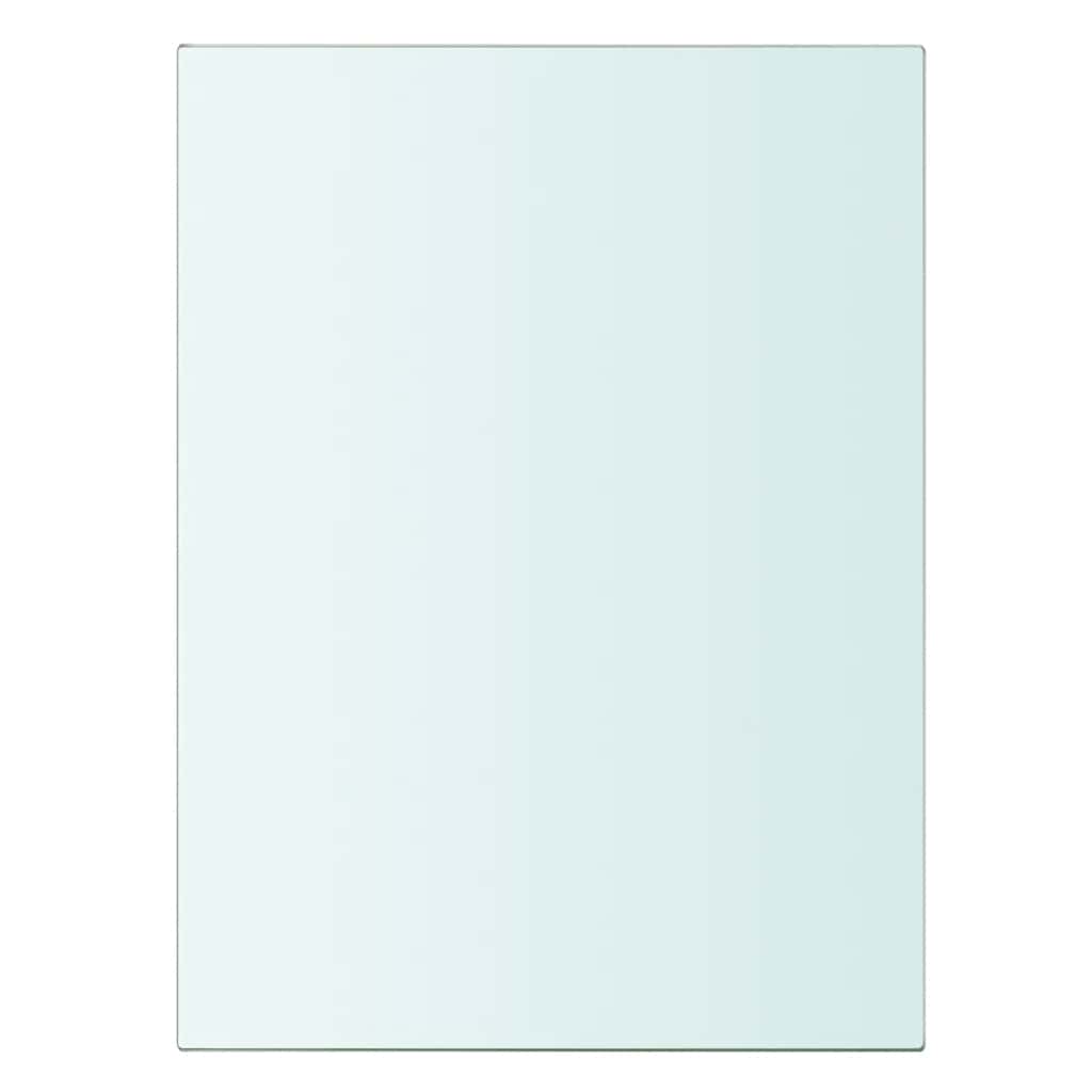 vidaXL Ράφια Πάνελ 2 τεμ. Διάφανα 20 x 15 εκ. Γυάλινα