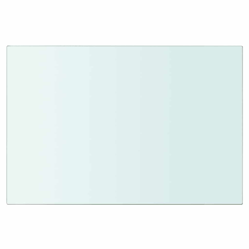 vidaXL Ράφια Πάνελ 2 τεμ. Διάφανα 30 x 15 εκ. Γυάλινα