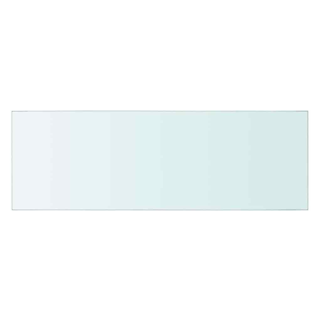 vidaXL Ράφια Πάνελ 2 τεμ. Διάφανα 60 x 20 εκ. Γυάλινα