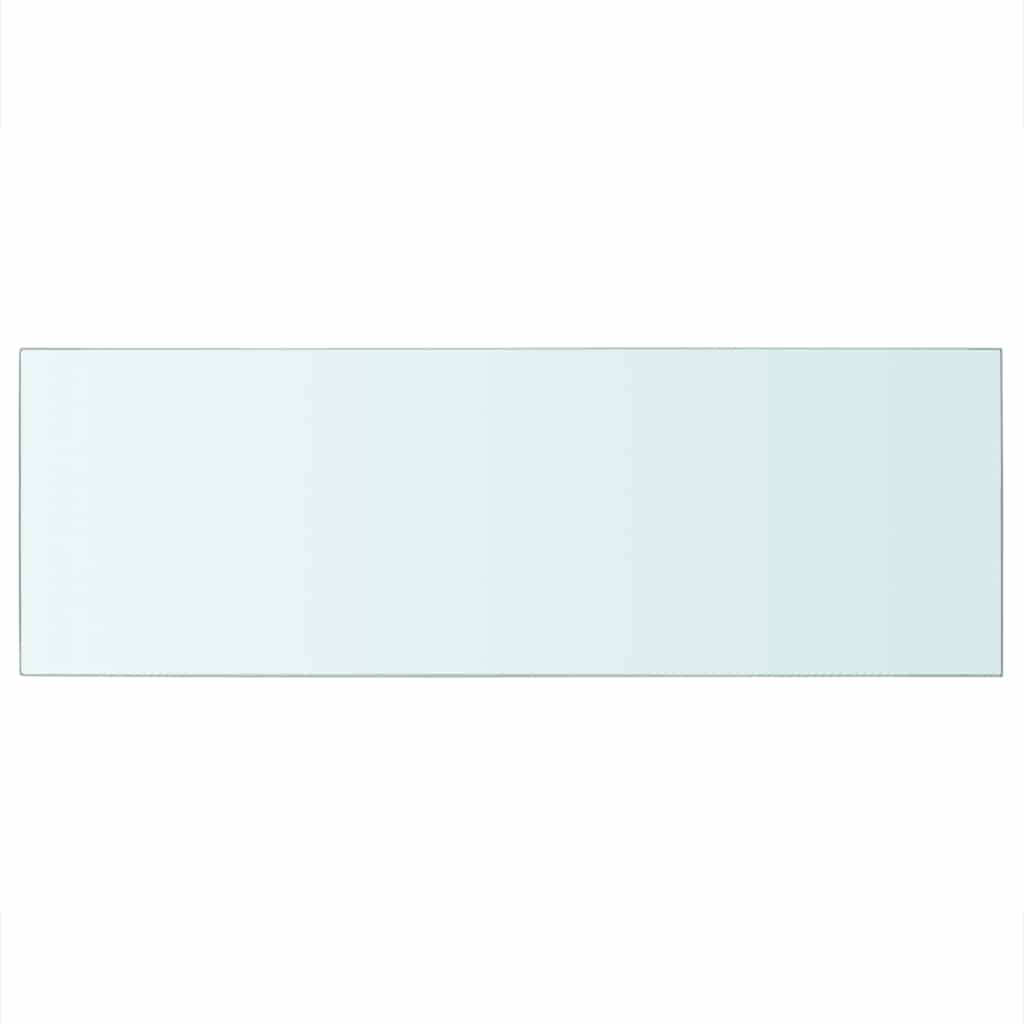 vidaXL Ράφια Πάνελ 2 τεμ. Διάφανα 70 x 25 εκ. Γυάλινα