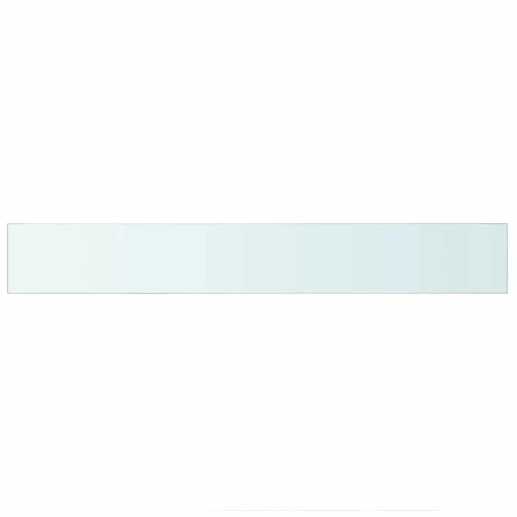 vidaXL Ράφια Πάνελ 2 τεμ. Διάφανα 90 x 12 εκ. Γυάλινα