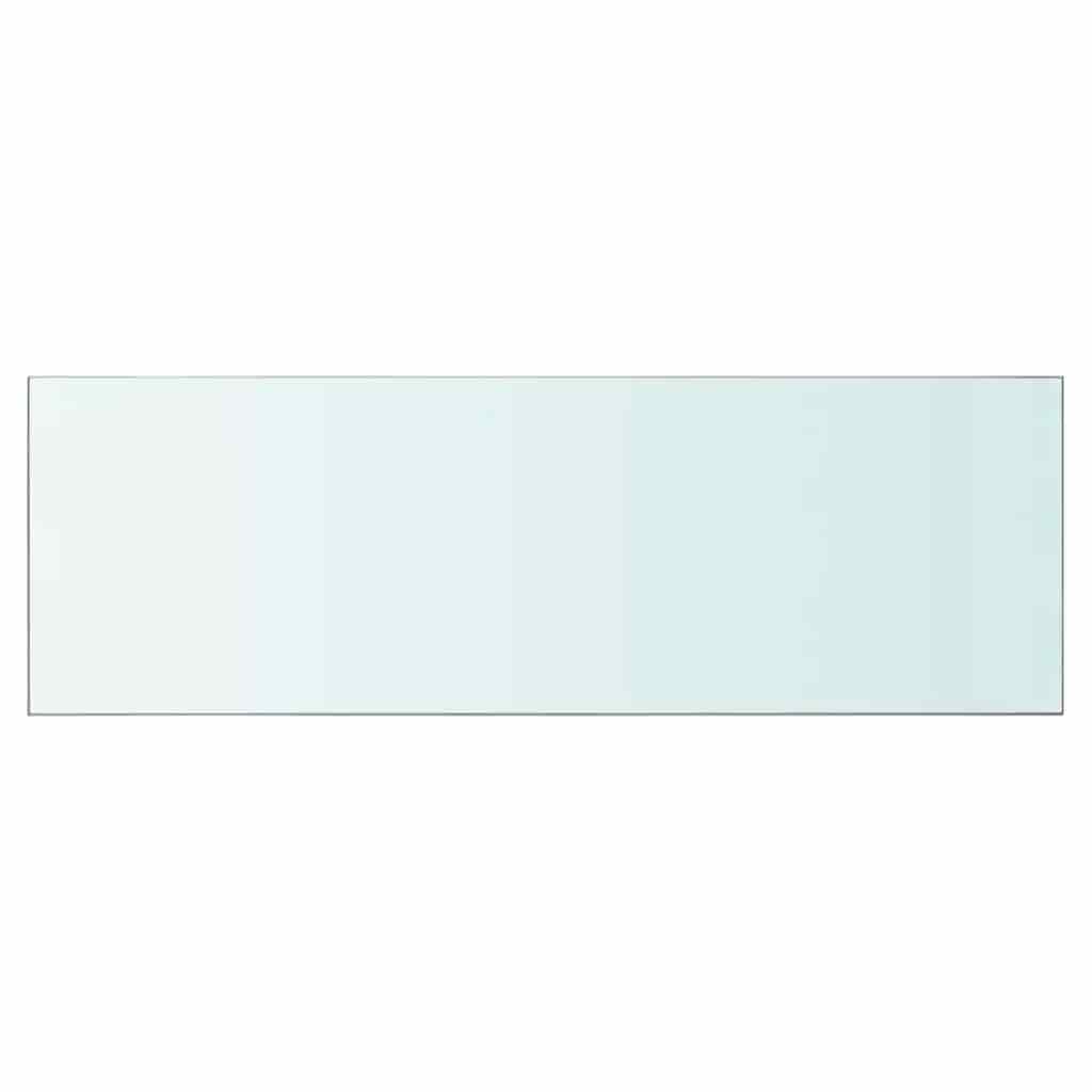 vidaXL Ράφια Πάνελ 2 τεμ. Διάφανα 90 x 30 εκ. Γυάλινα