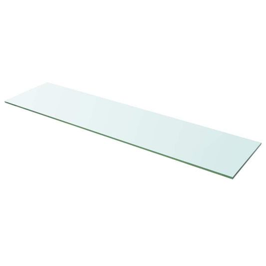 vidaXL Ράφια Πάνελ 2 τεμ. Διάφανα 100 x 25 εκ. Γυάλινα