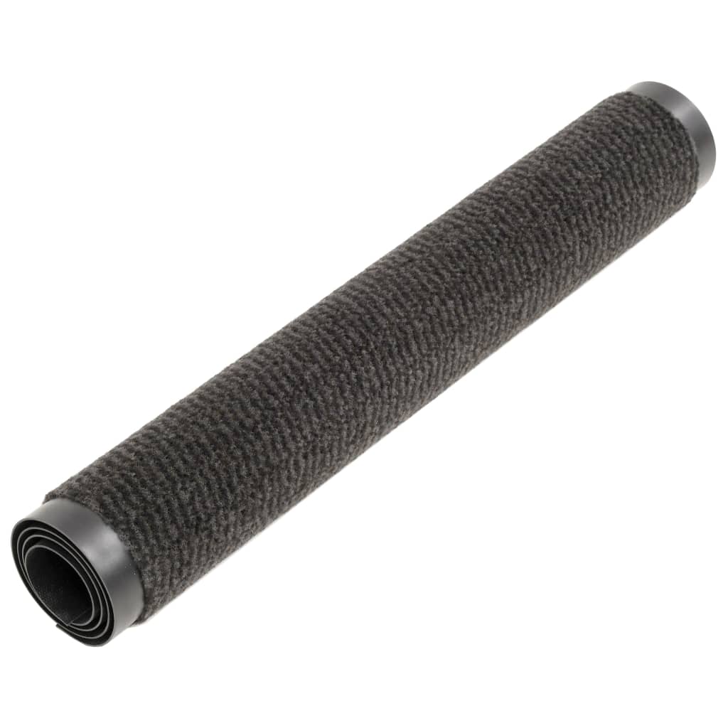 vidaXL Πατάκια Απορροφητικά Σκόνης 2 τεμ. Ορθογώνια Μαύρα 40x60 εκ.