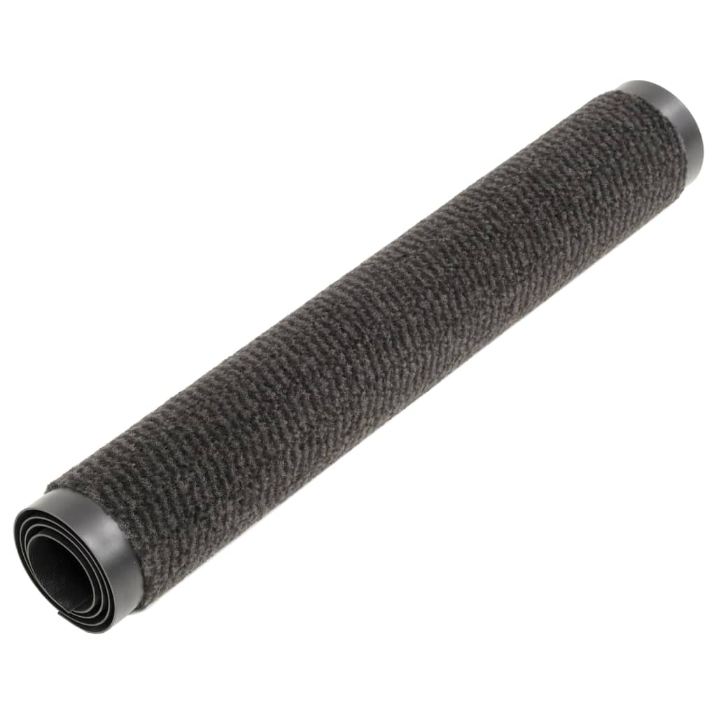 vidaXL Πατάκια Απορροφητικά Σκόνης 2 τεμ Ορθογώνια Μαύρα 120x180 εκ.