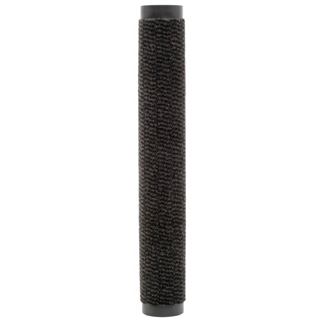 vidaXL Πατάκια Απορροφητικά Σκόνης 2 τεμ Ορθογώνια Μαύρα 120x180 εκ.