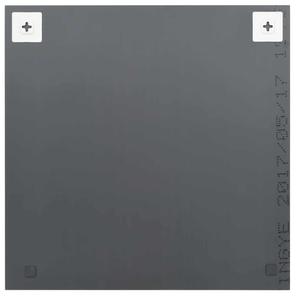 vidaXL Καθρέφτες Τοίχου 2 τεμ. Τετράγωνοι 40 x 40 εκ. Γυάλινοι