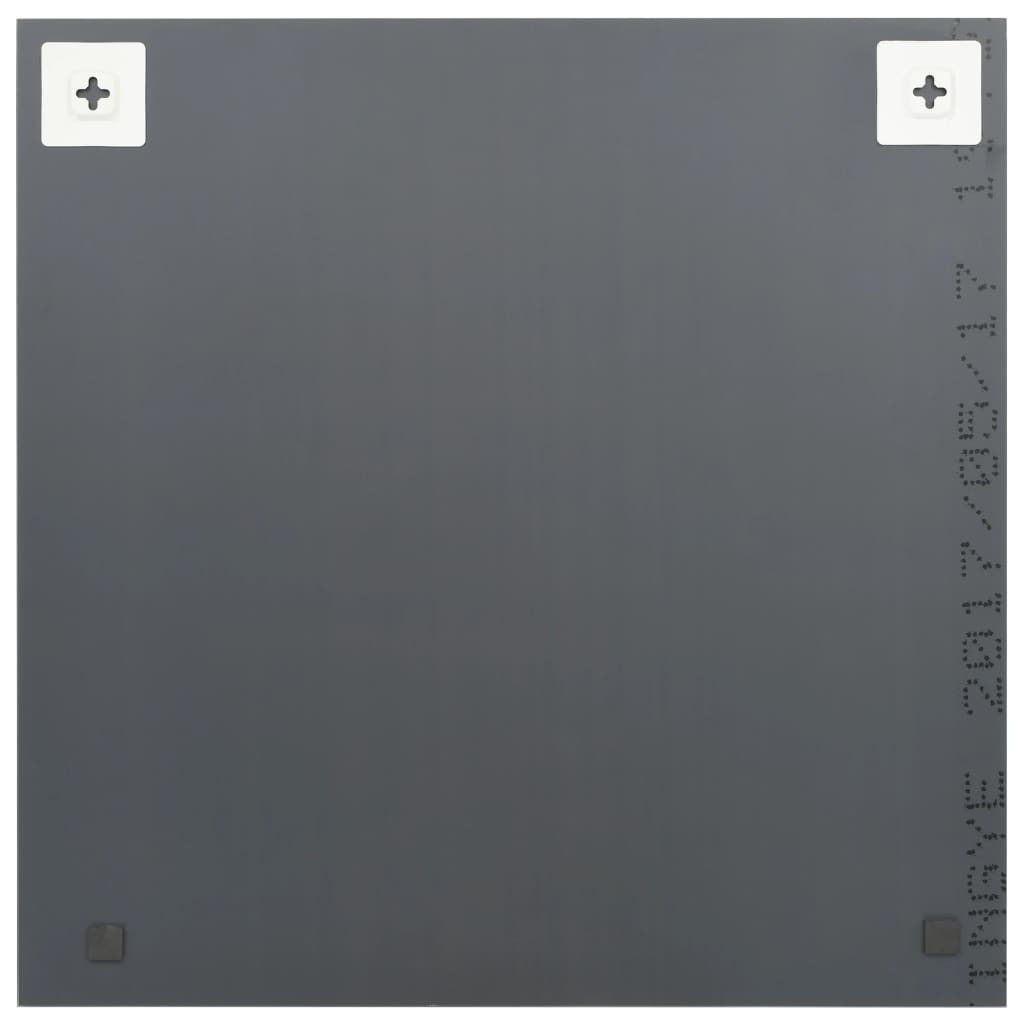 vidaXL Καθρέφτες Τοίχου 2 τεμ. Τετράγωνοι 50 x 50 εκ. Γυάλινοι