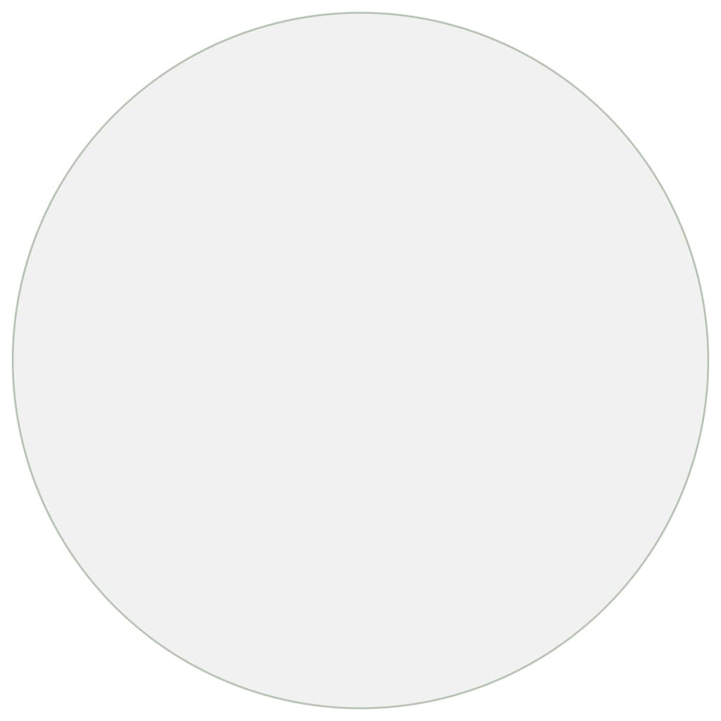 vidaXL Προστατευτικό Τραπεζιού Ματ Ø 110 εκ. / 2 χιλ. από PVC