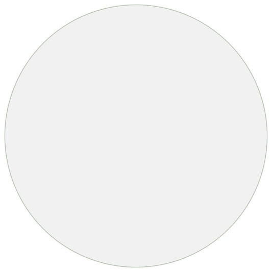 vidaXL Προστατευτικό Τραπεζιού Ματ Ø 110 εκ. / 2 χιλ. από PVC