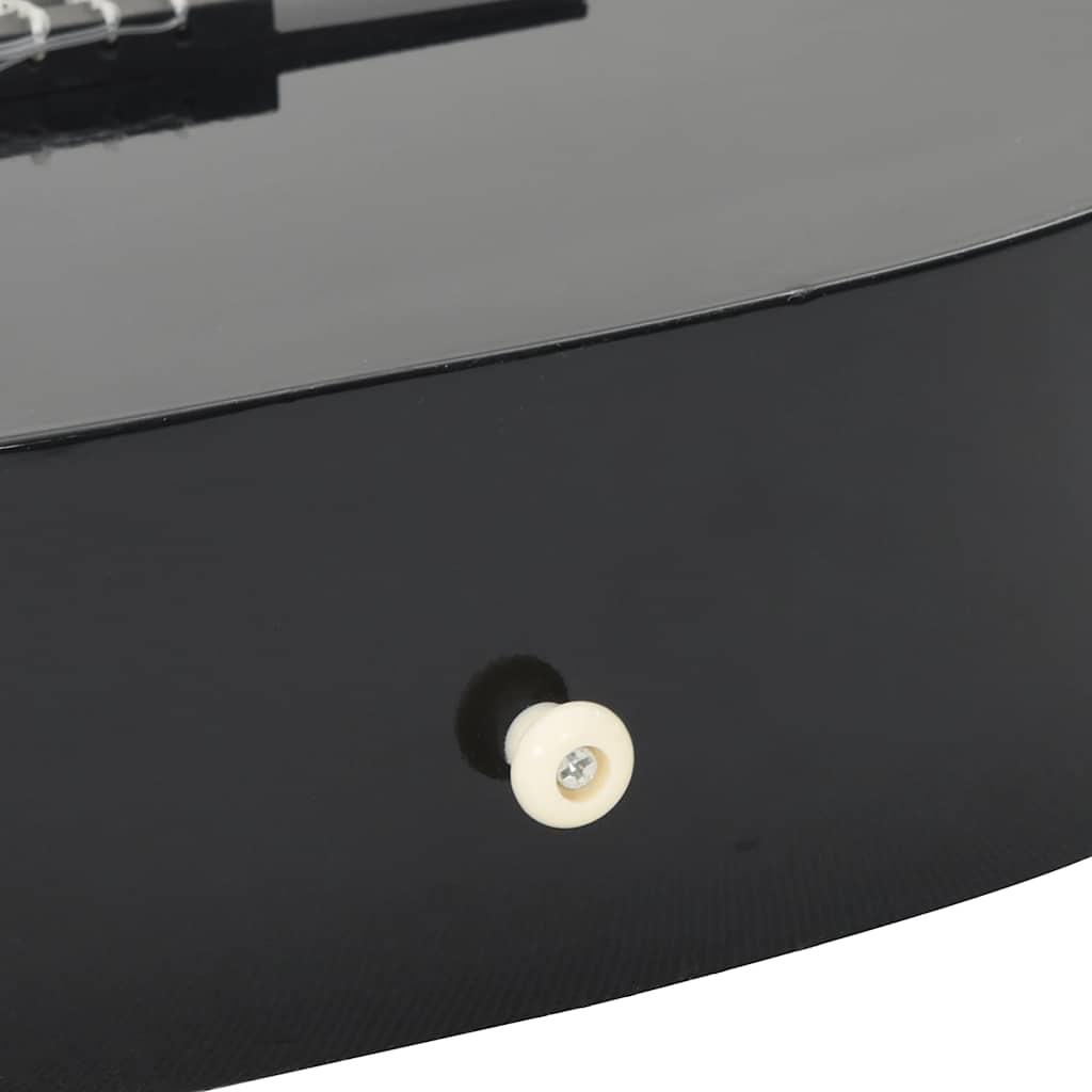 vidaXL Κλασική Κιθάρα για Αρχάριους και Παιδιά Μαύρη 3/4 36"