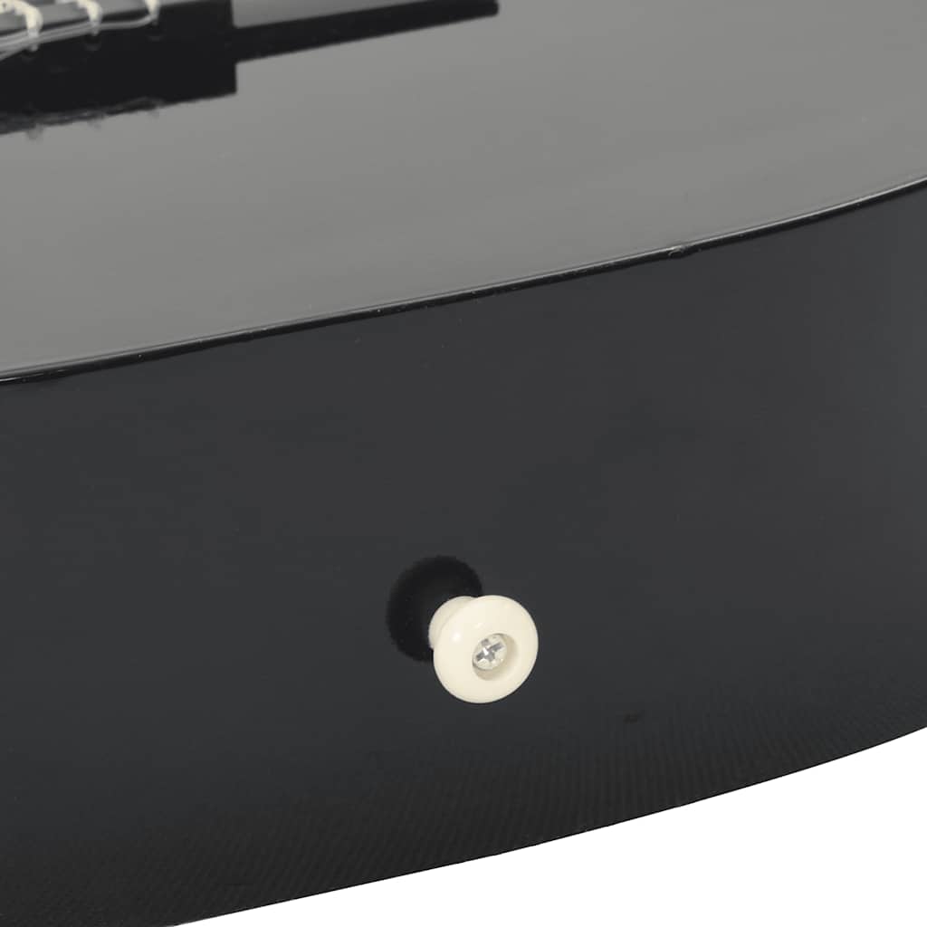 vidaXL Κλασική Κιθάρα Σετ 8 Τεμαχίων για Αρχάριους Μαύρο 3/4 36"