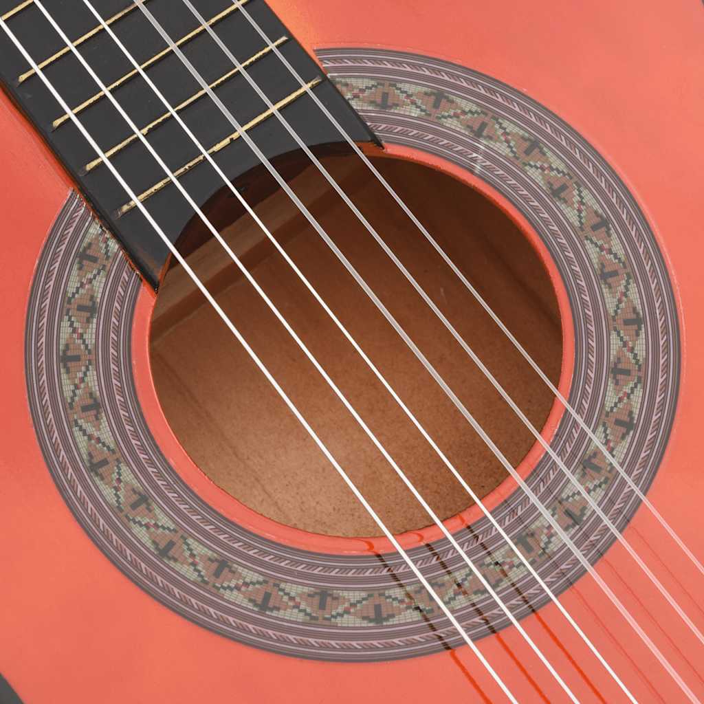 vidaXL Κλασική Κιθάρα Σετ 8 Τεμαχίων για Αρχάριους 1/2 34''