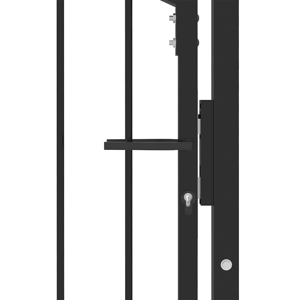 vidaXL Πύλη Φράχτη με Ακίδες EMMEN 104 x 147 cm Κλειδώσιμο