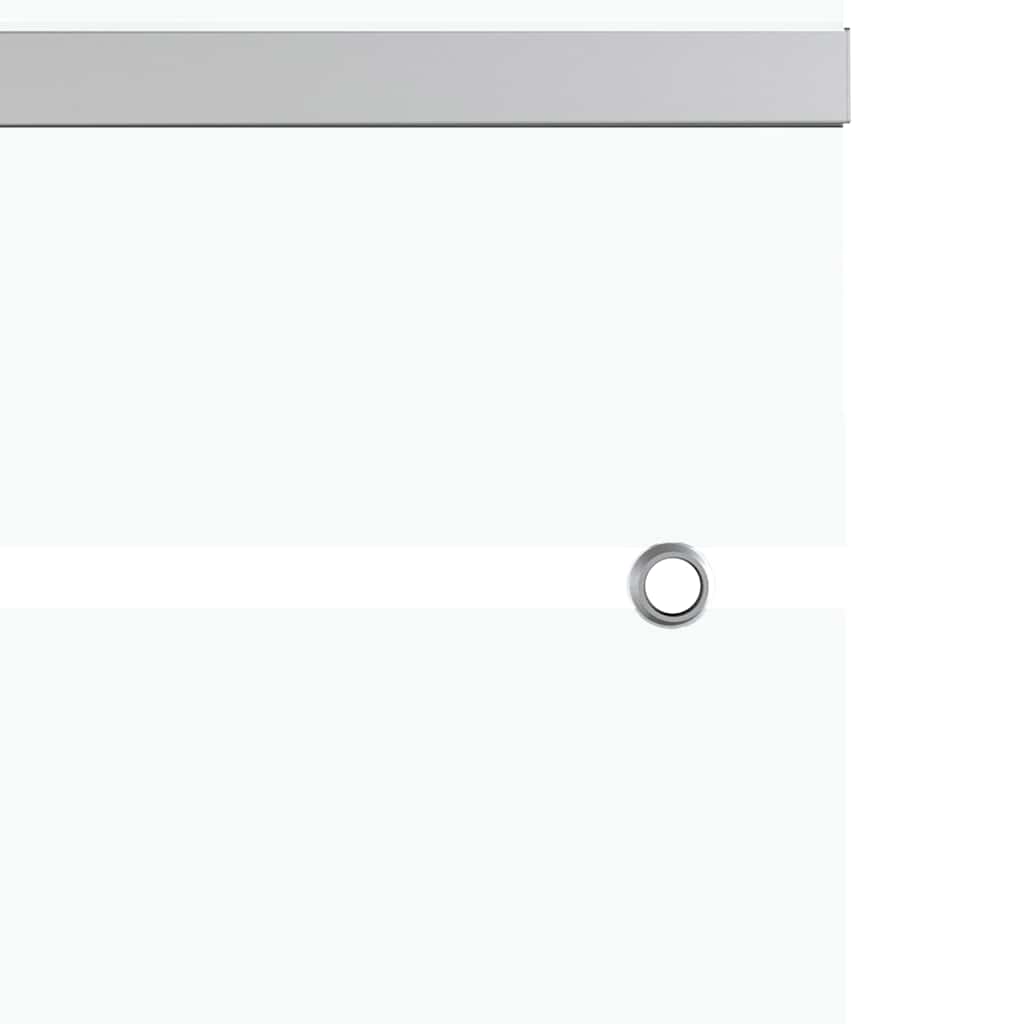 vidaXL Συρόμενη Πόρτα Άσημί 90 x 205 εκ. από Γυαλί ESG / Αλουμίνιο