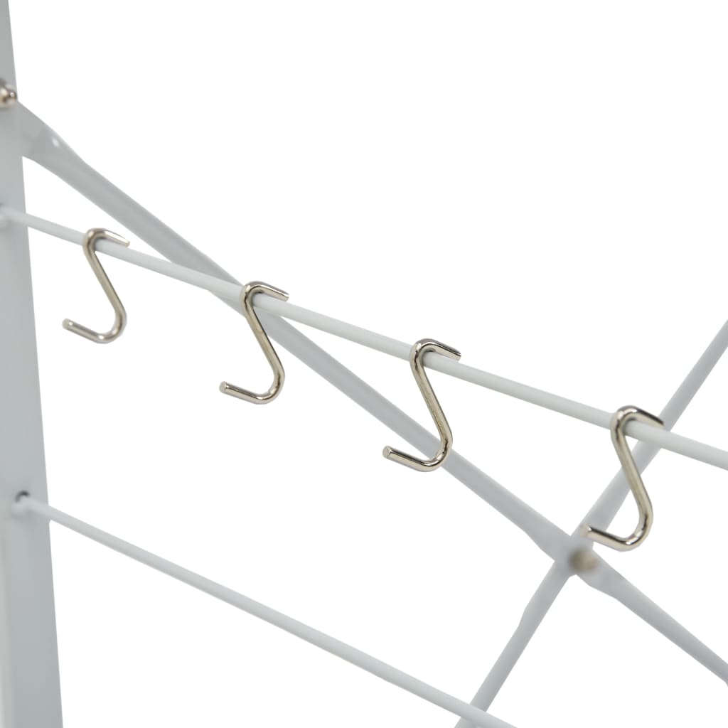 vidaXL Ντουλάπι Φούρνου Μικροκυμάτων Λευκό 60x39,6x79,5 εκ. Επεξ. Ξύλο