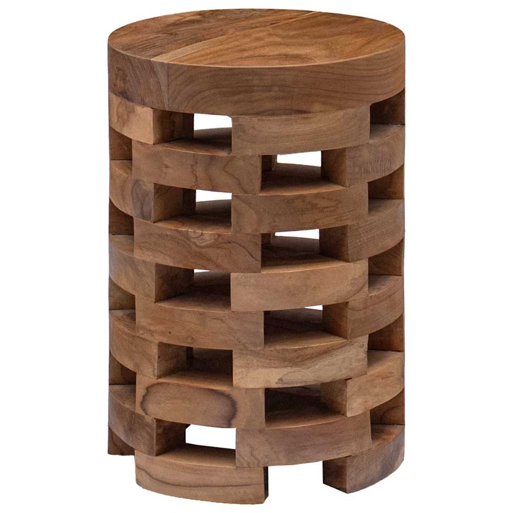 vidaXL Κομοδίνο 30 x 30 x 45 εκ. από Μασίφ Ξύλο Teak