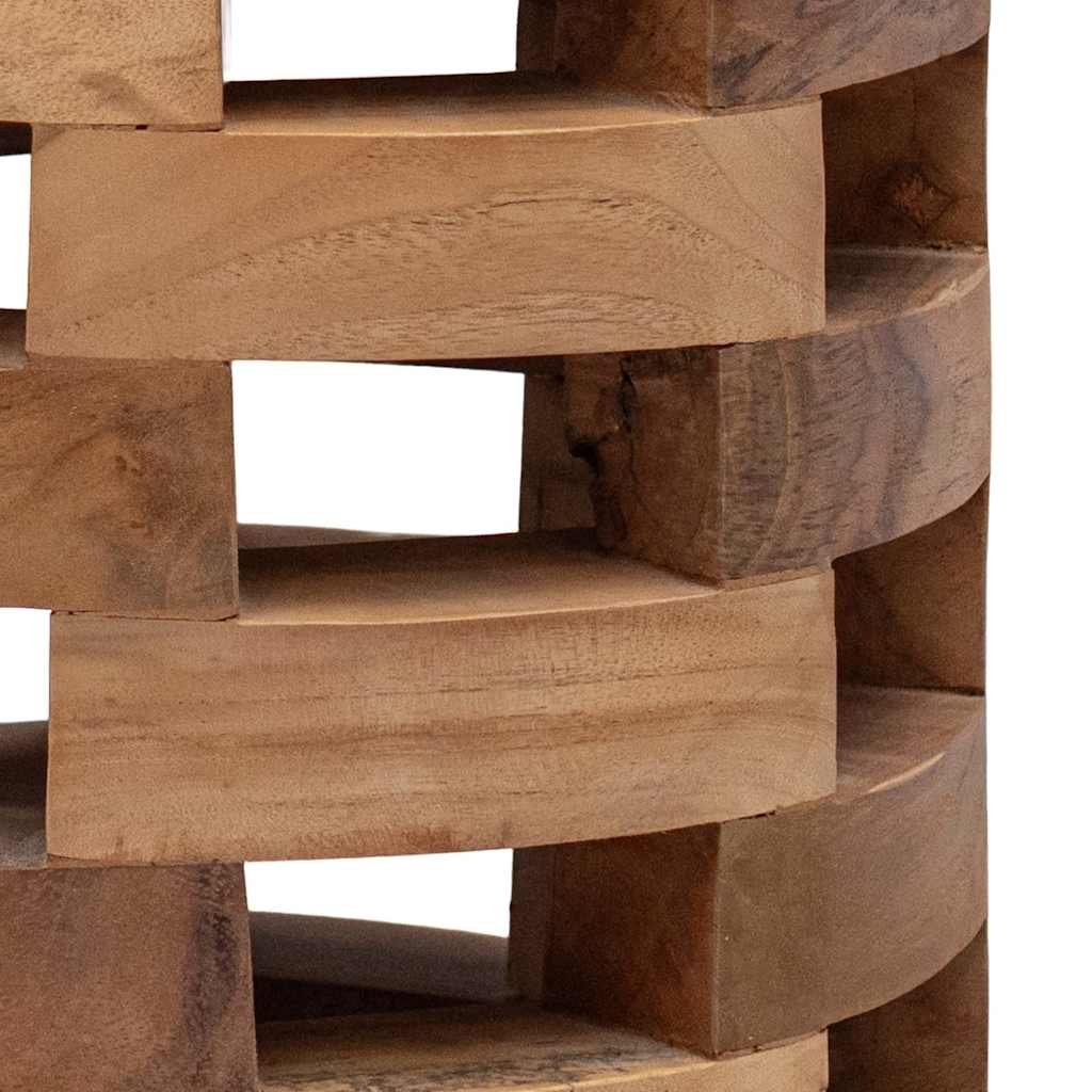 vidaXL Κομοδίνο 30 x 30 x 45 εκ. από Μασίφ Ξύλο Teak