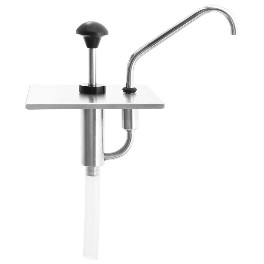 vidaXL Διανεμητής Σάλτσας 3,5 Λίτρα από Ανοξείδωτο Ατσάλι