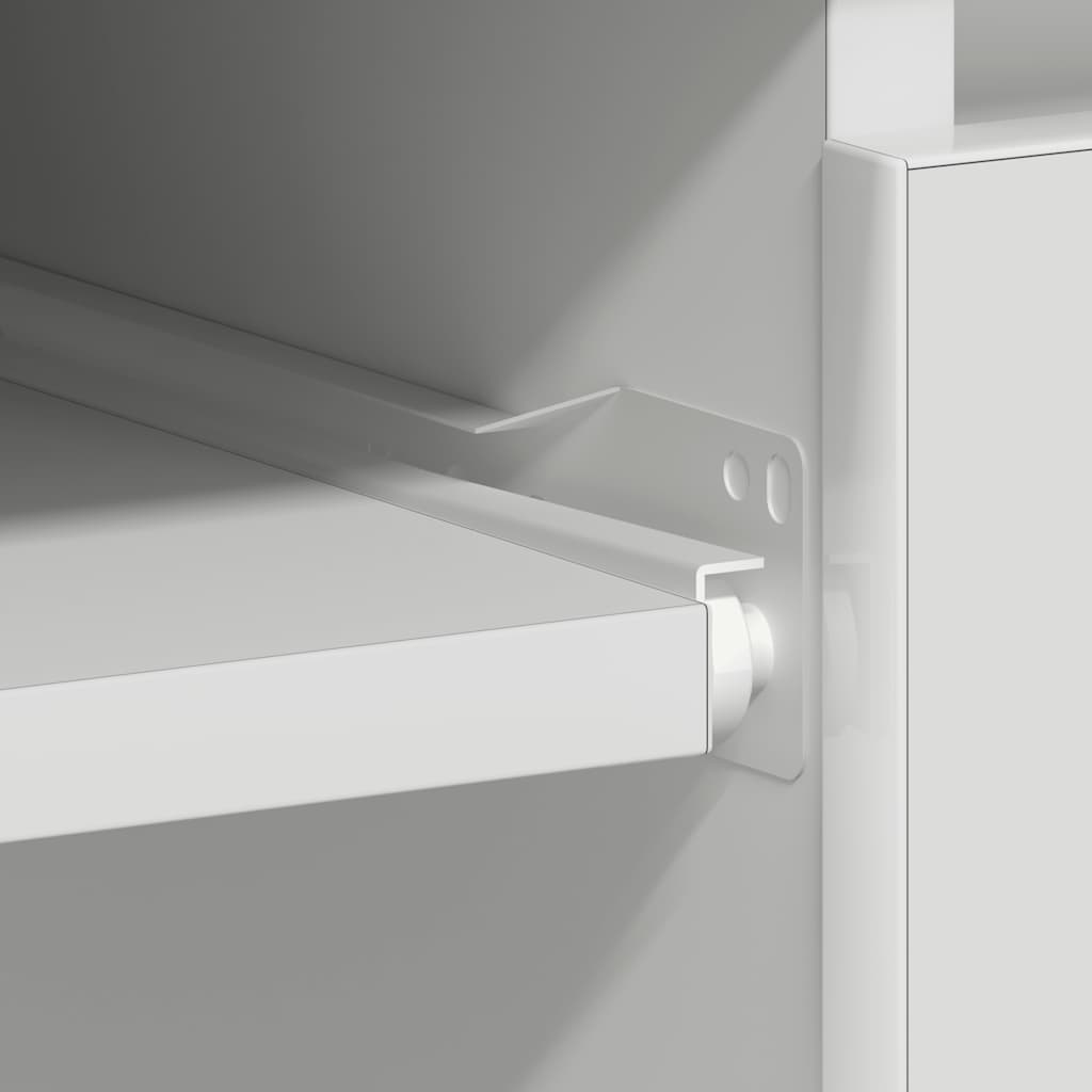 vidaXL Γραφείο Λευκό 90 x 45 x 76 εκ. από Επεξ. Ξύλο