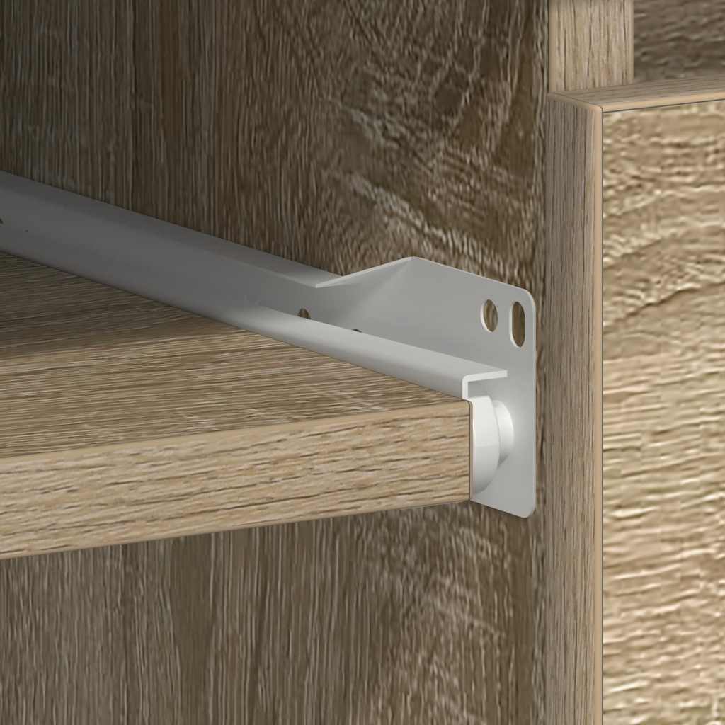 vidaXL Γραφείο Χρώμα Sonoma Δρυς 90 x 45 x 76 εκ. από Επεξ. Ξύλο