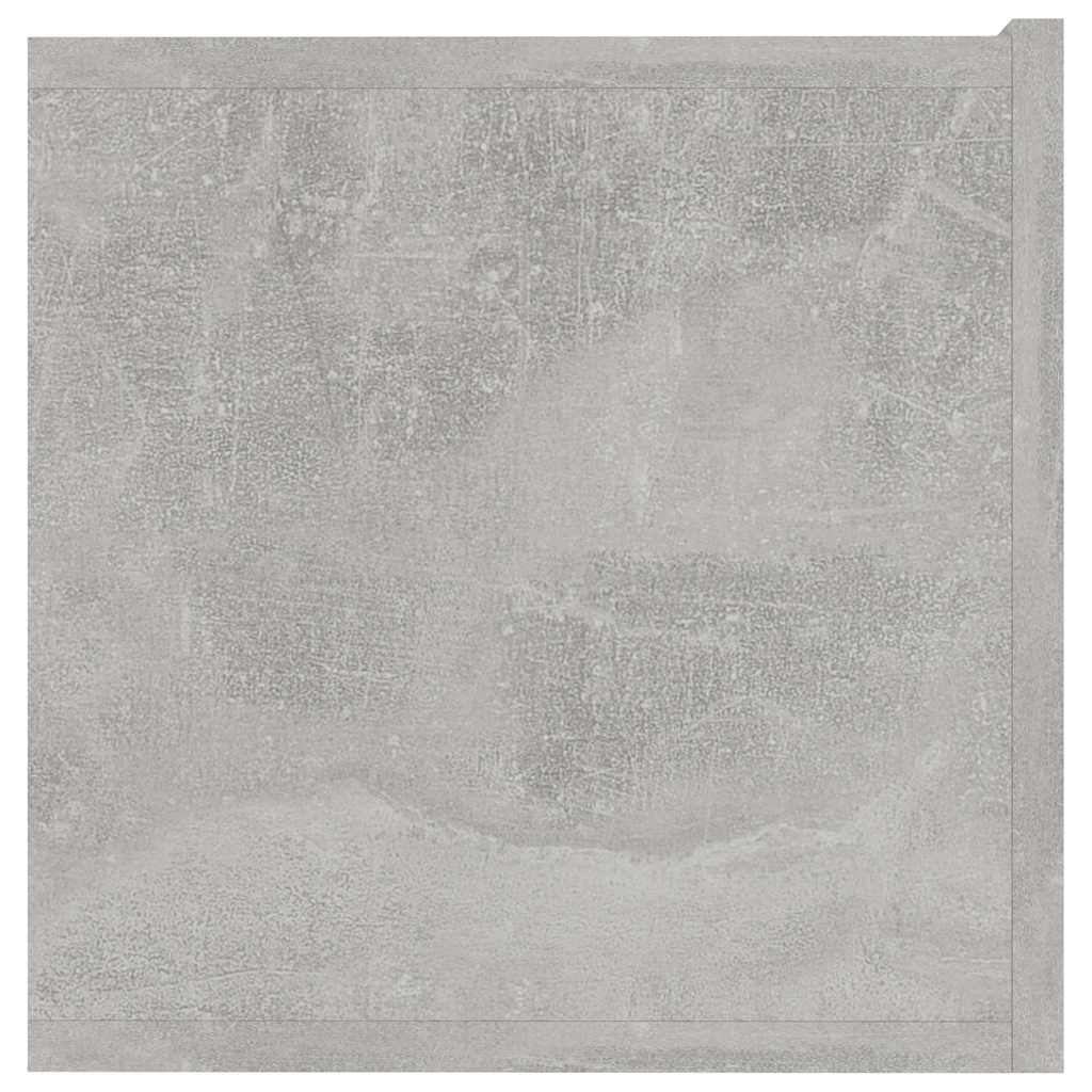 vidaXL Έπιπλο Τηλεόρασης Γκρι Σκυροδέματος 80x30x30 εκ. από Επεξ. Ξύλο