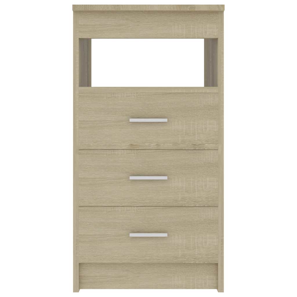 vidaXL Συρταριέρα Sonoma Δρυς 40 x 50 x 76 εκ. από Επεξεργασμένο Ξύλο