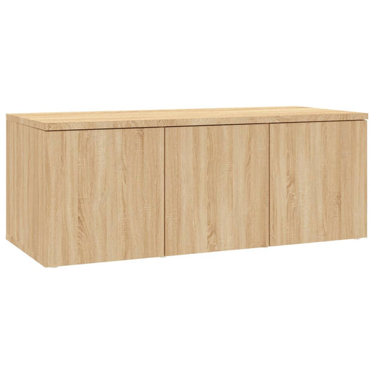 vidaXL Έπιπλο Τηλεόρασης Sonoma Δρυς 80 x 34 x 30 εκ. από Επεξ. Ξύλο