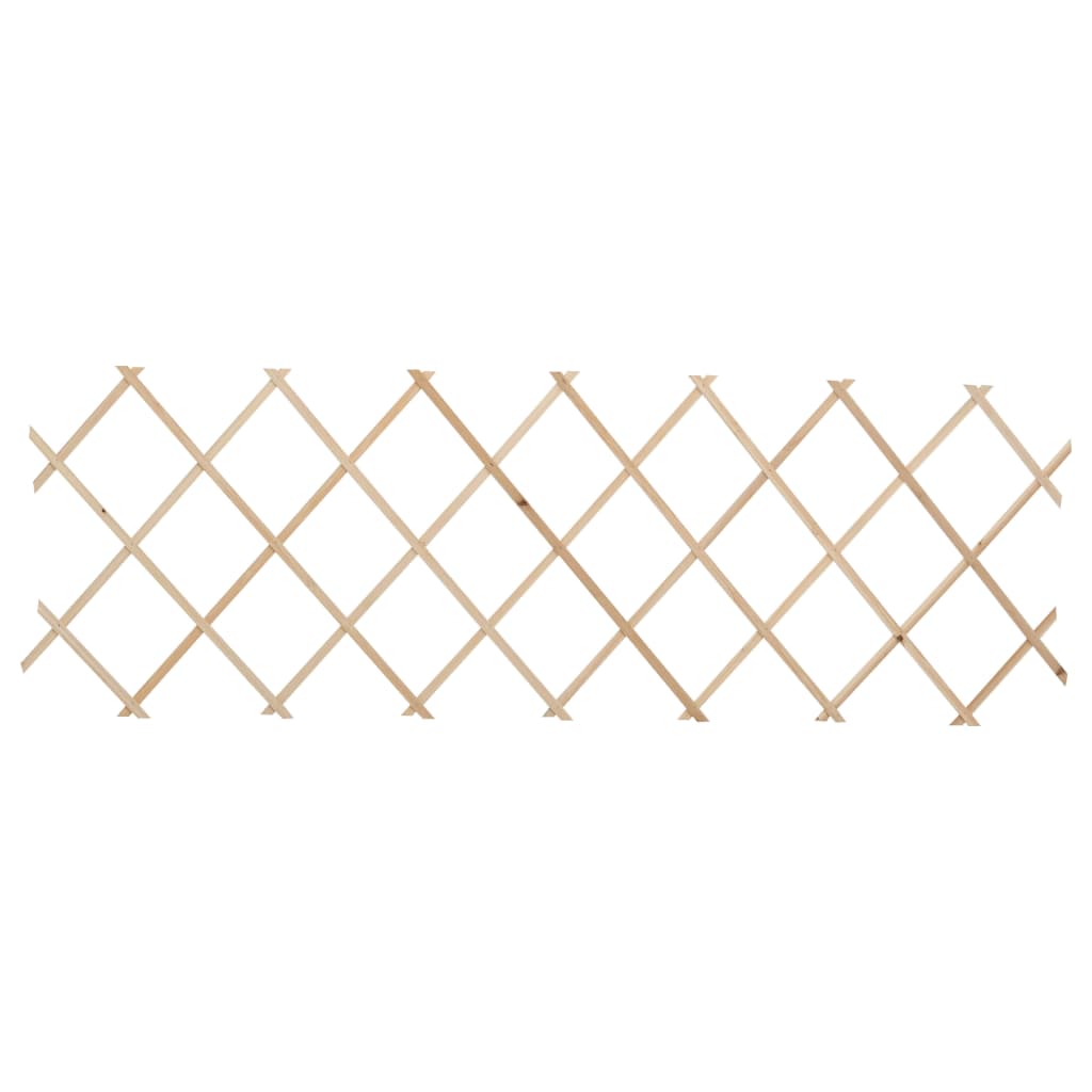 vidaXL Καφασωτό Φράχτης 5 τεμ. 180 x 60 εκ. από Ξύλο Ελάτης