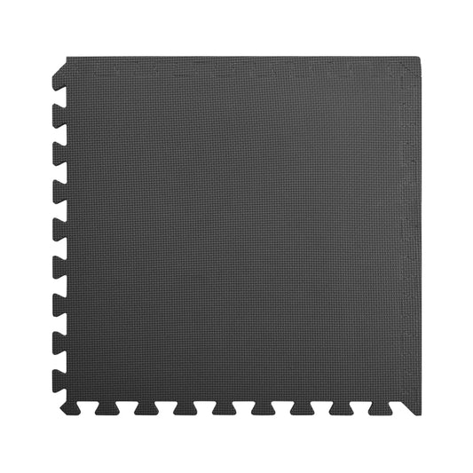 vidaXL Δάπεδα Προστασίας 12 τεμ. Μαύρα 4,32 μ² από Αφρώδες Υλικό EVA