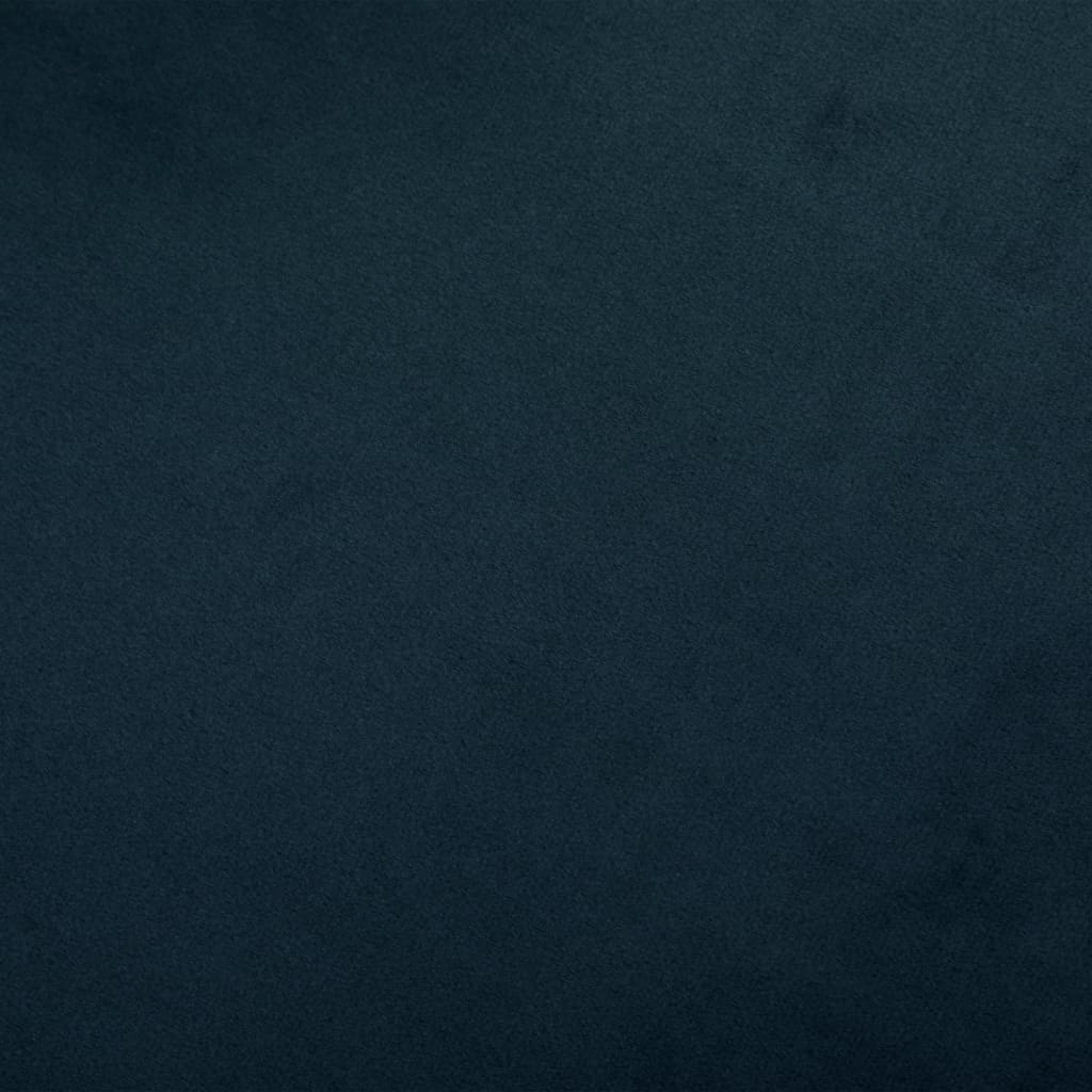 vidaXL Κουνιστή Πολυθρόνα Μπλε Βελούδινη