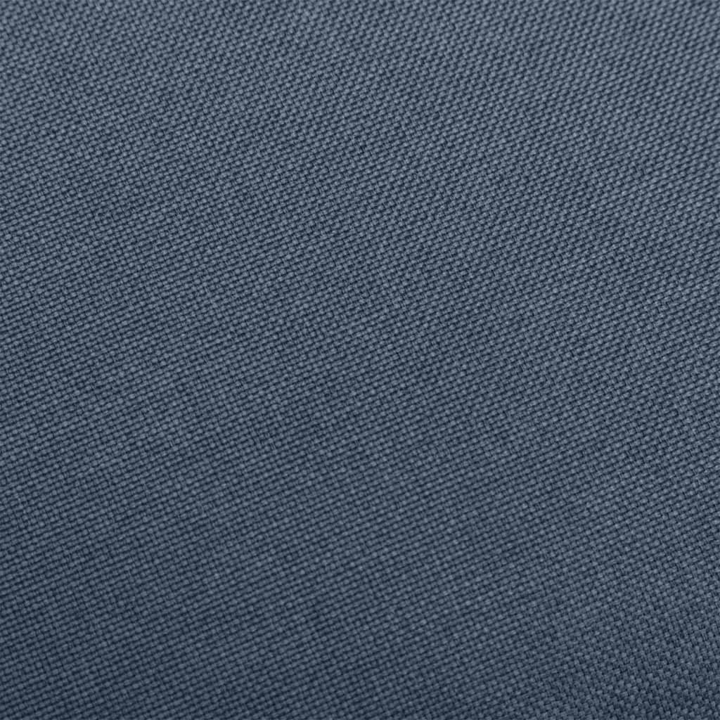 vidaXL Κουνιστή Πολυθρόνα Μπλε Υφασμάτινη