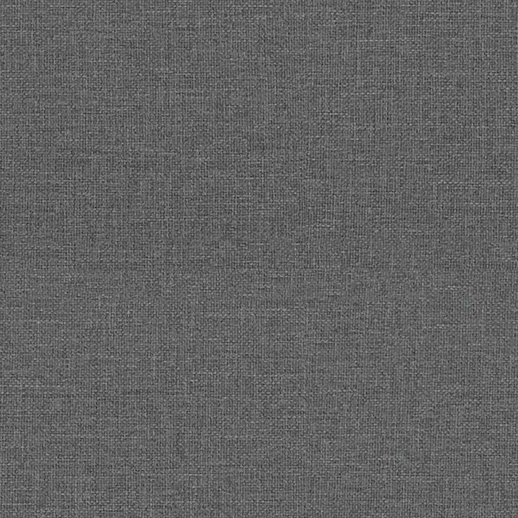 vidaXL Πολυθρόνα Ανακλινόμενη Σκούρο Γκρι Υφασμάτινη