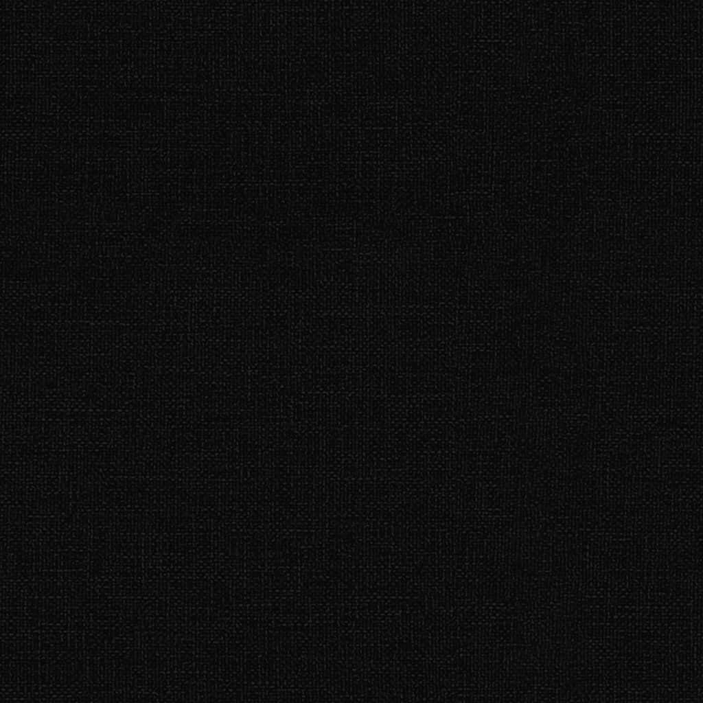 vidaXL Πολυθρόνα Ανακλινόμενη Μαύρη Υφασμάτινη