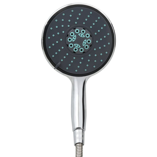 vidaXL Τηλέφωνο Ντους Πολλαπλών Λειτουργιών Χρωμέ με Σπιράλ 1,5 μ.