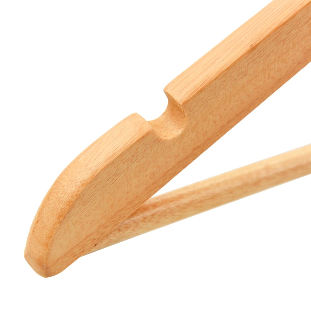 vidaXL Κρεμάστρες Ρούχων Σετ 20 τεμ. Αντιολισθητικές από Σκληρό Ξύλο