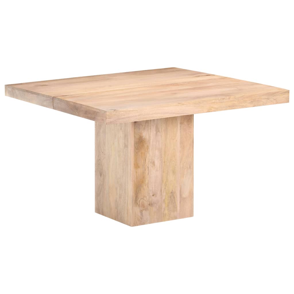 vidaXL Τραπεζαρία 120 x 120 x 77 εκ. από Μασίφ Ξύλο Μάνγκο