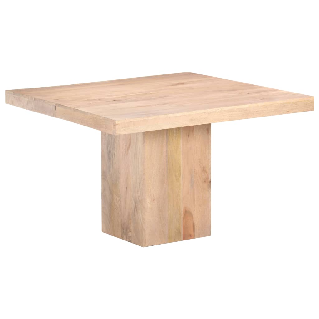 vidaXL Τραπεζαρία 120 x 120 x 77 εκ. από Μασίφ Ξύλο Μάνγκο