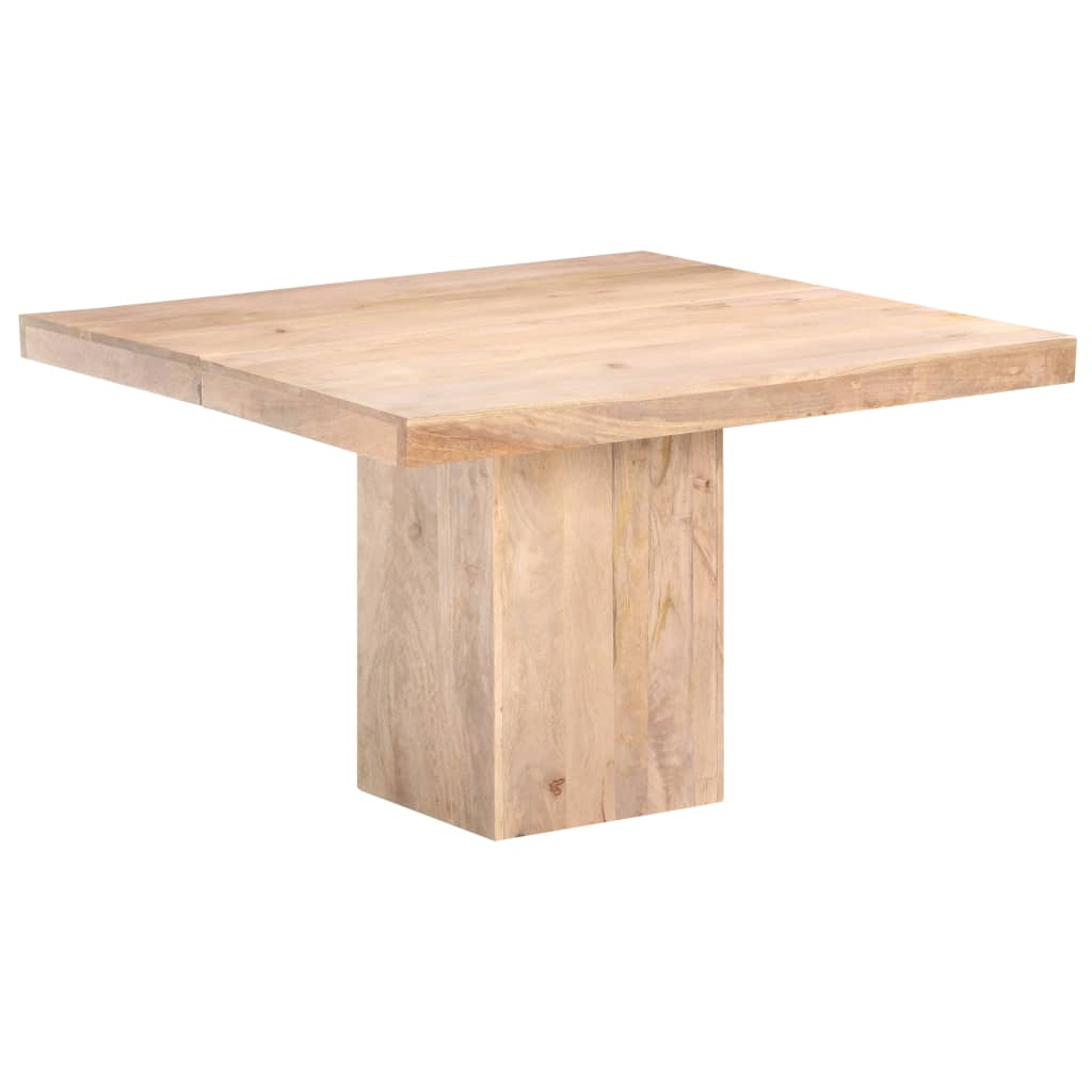 vidaXL Τραπεζαρία 120 x 120 x 77 εκ. από Μασίφ Ξύλο Μάνγκο