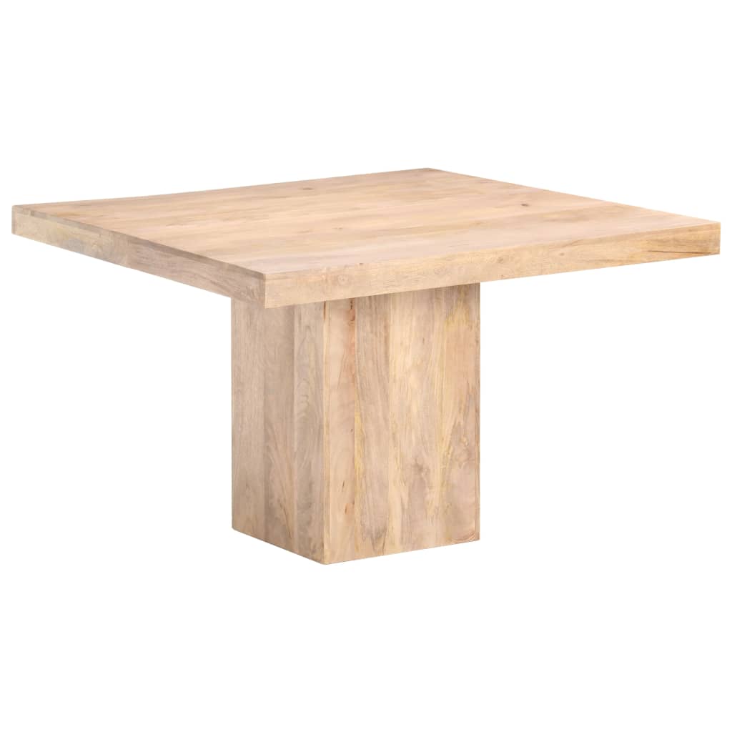 vidaXL Τραπεζαρία 120 x 120 x 77 εκ. από Μασίφ Ξύλο Μάνγκο